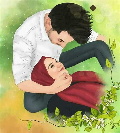 muslim cartoon couple images|hijab couple cartoon.